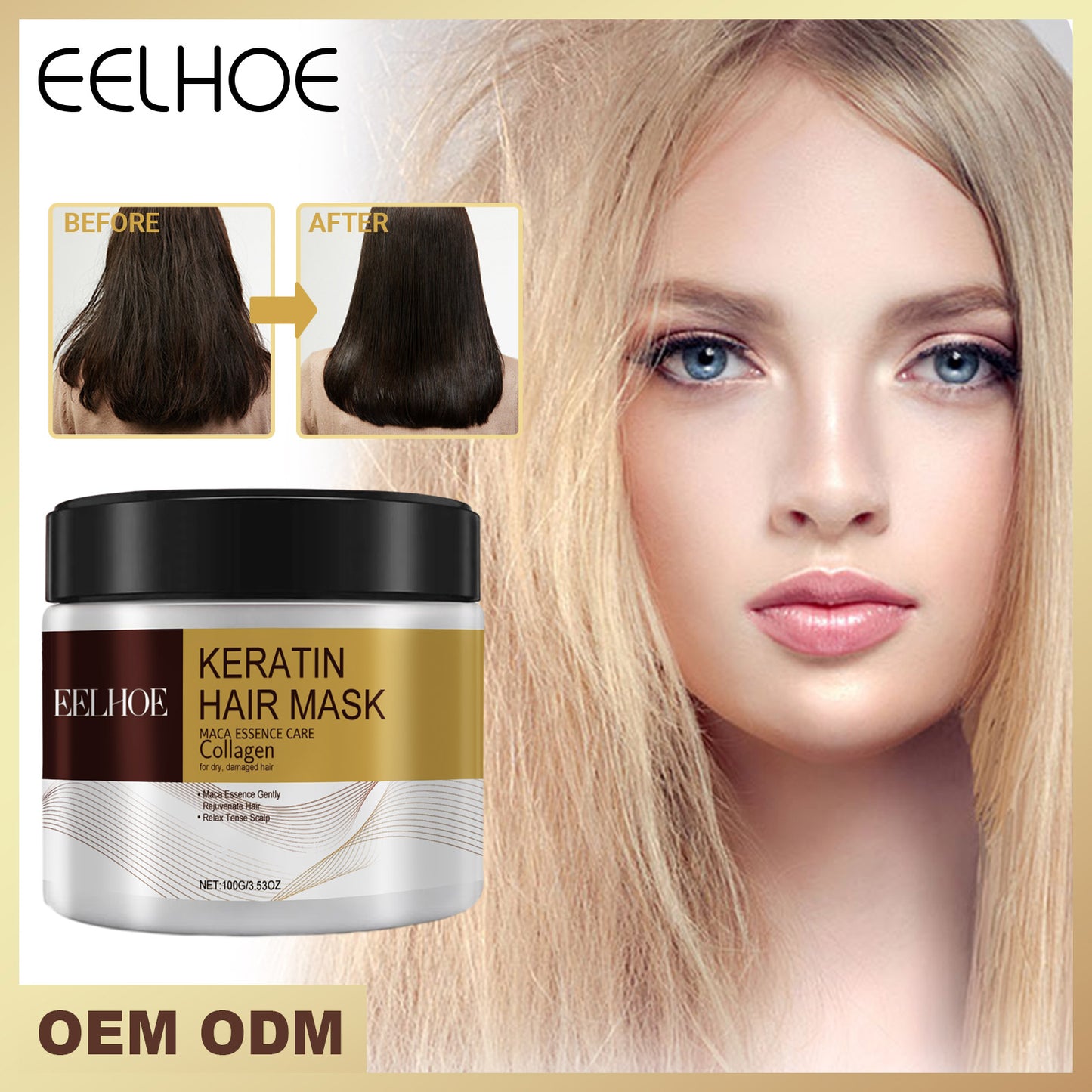 Repair and moisturizing hair mask