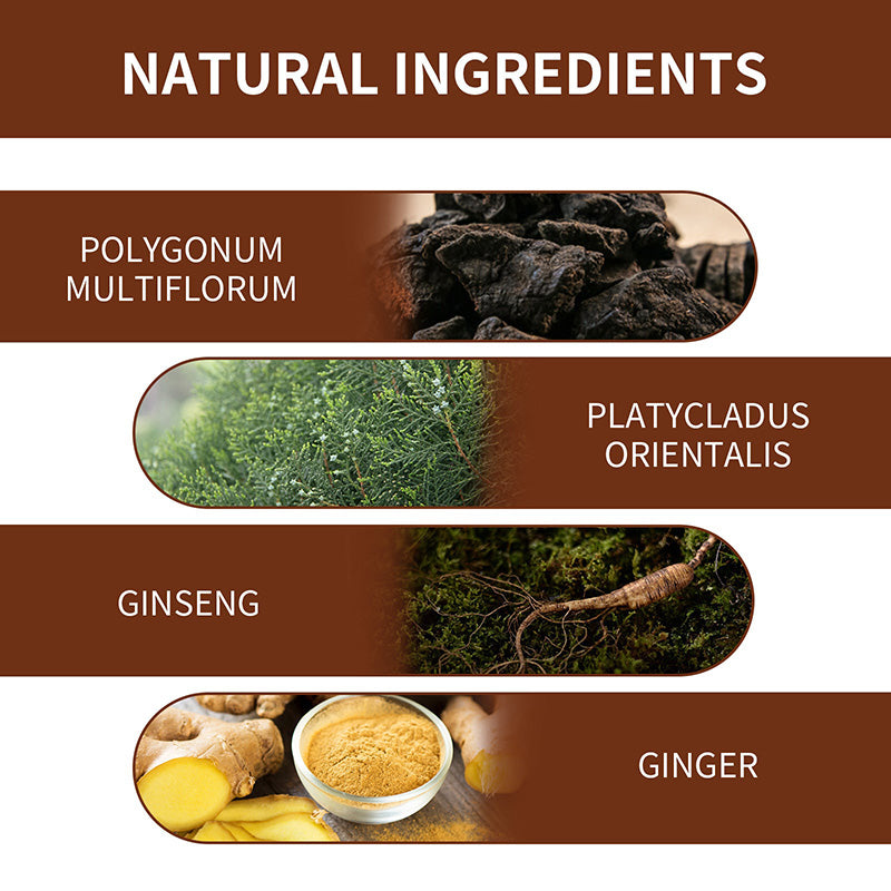 Polygonum multiflorum shampoo soap