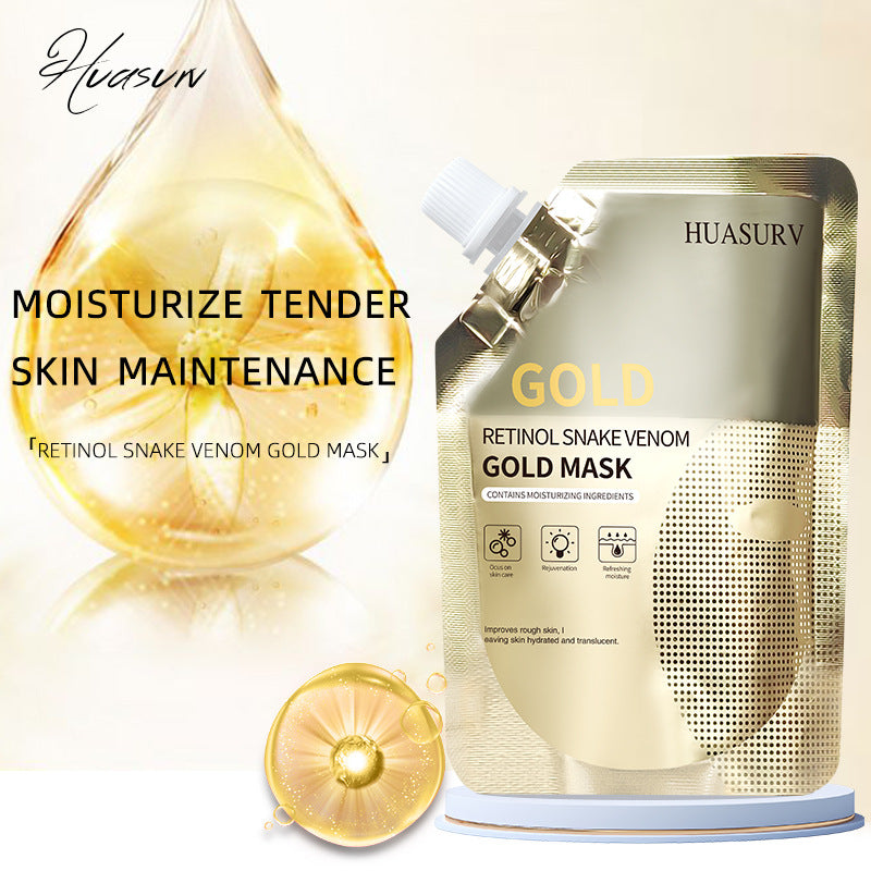 Retinol Snake Venom Peptide Gold Mask