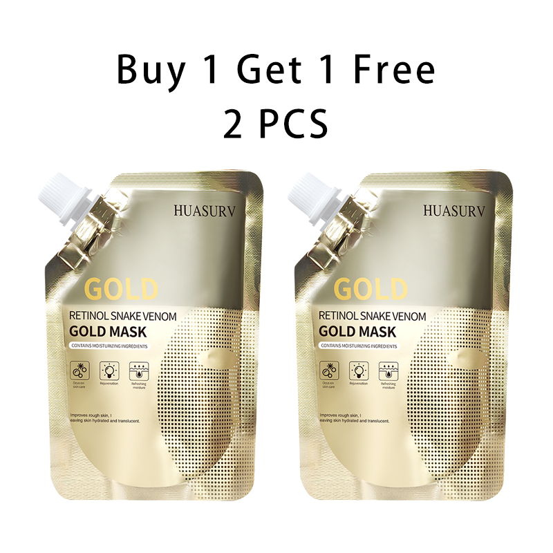 Retinol Snake Venom Peptide Gold Mask