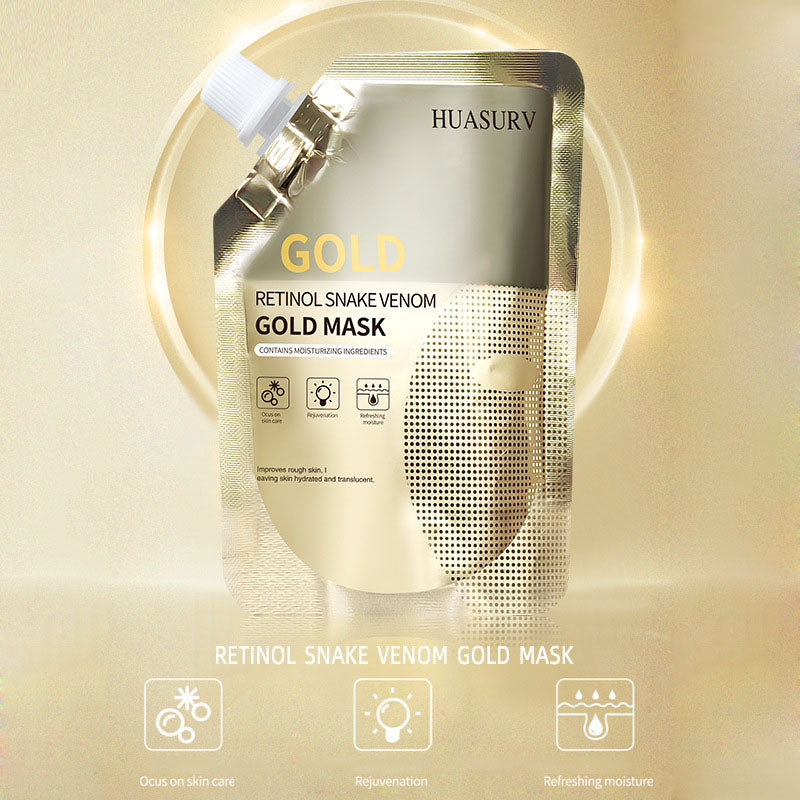 Retinol Snake Venom Peptide Gold Mask