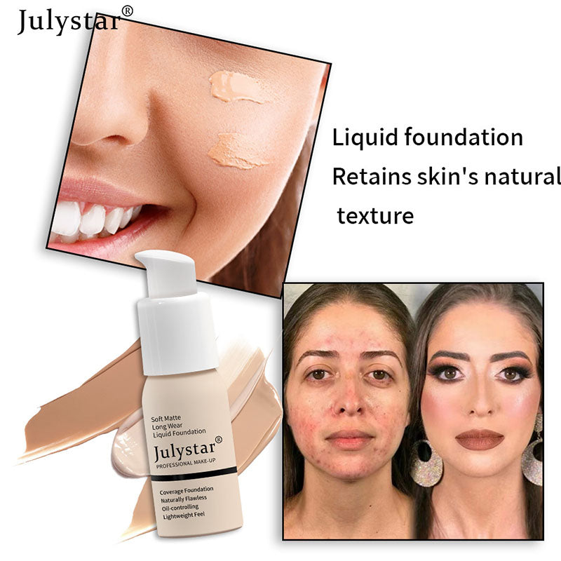 Long lasting concealer foundation