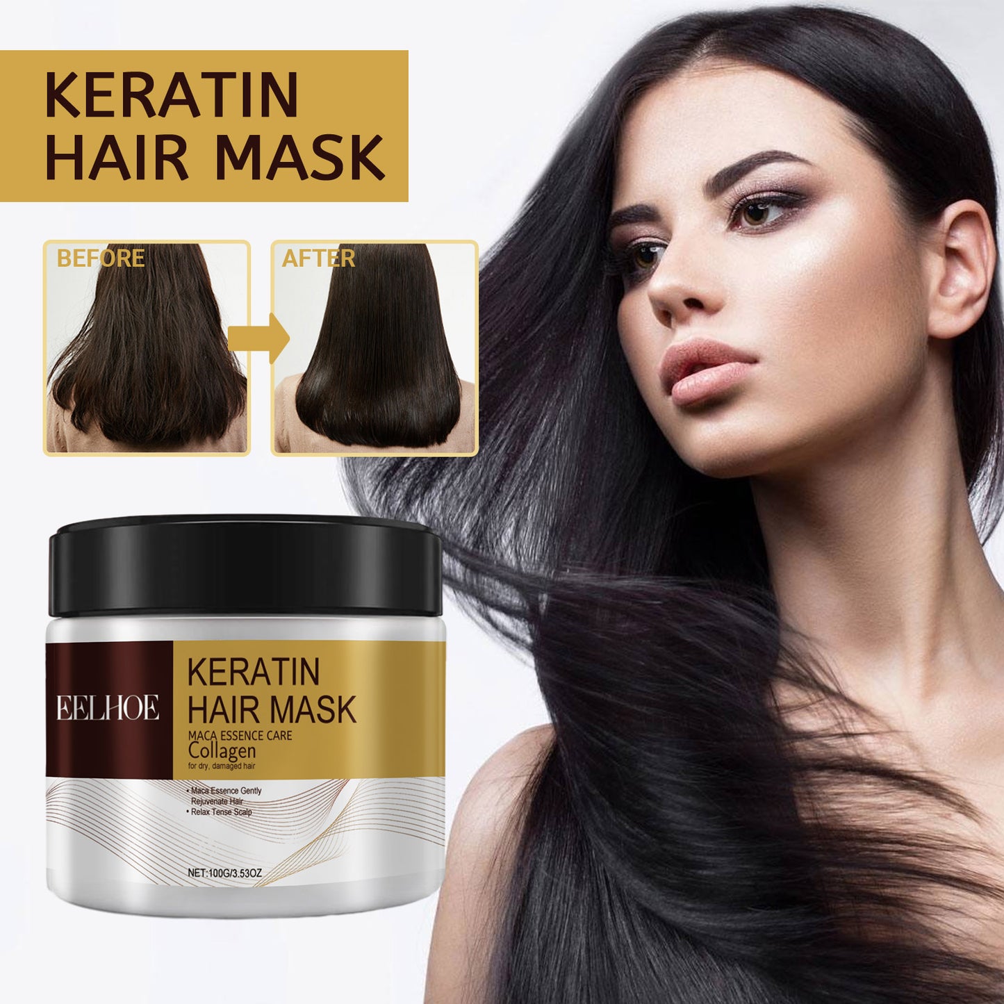 Repair and moisturizing hair mask