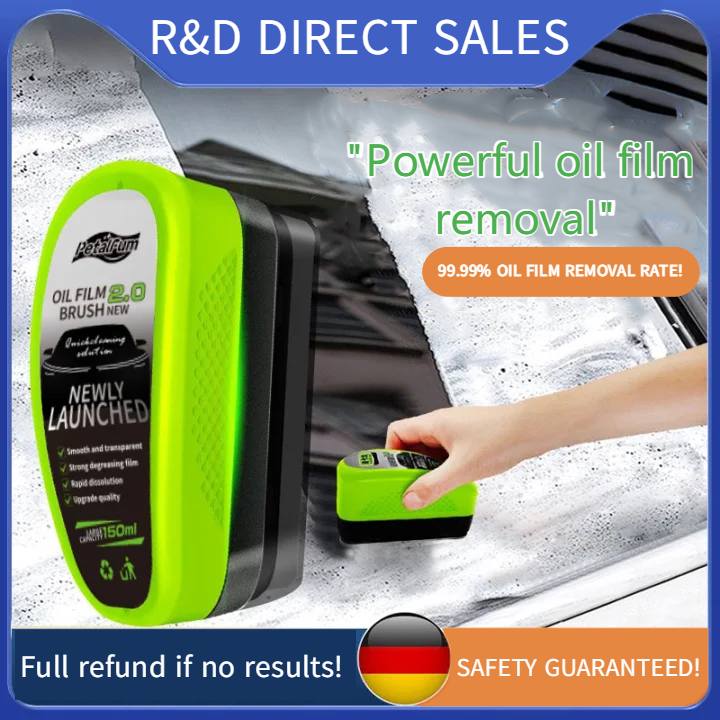 Strong degreasing glass cleaner