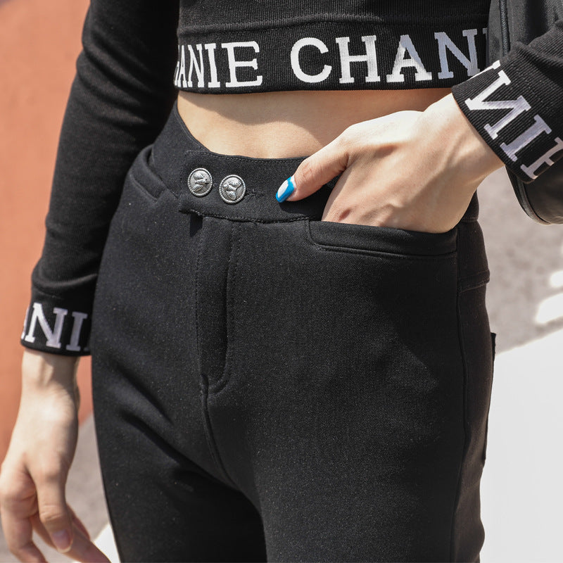 High waist hip lift pants