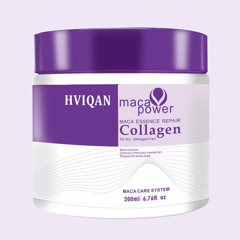 Purple hair mask