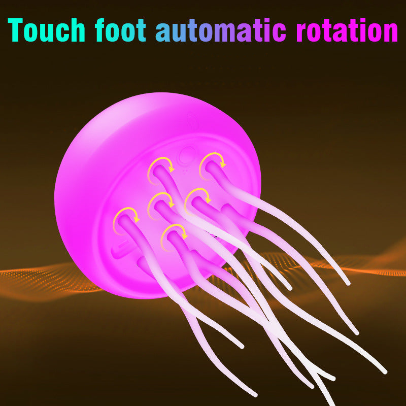 Jellyfish suspended creative night light