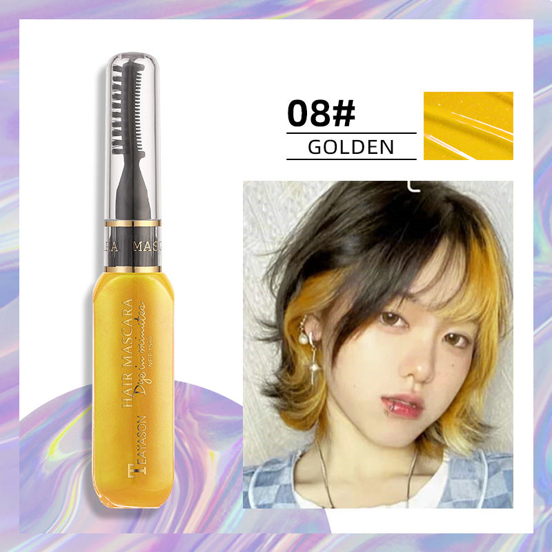 Disposable hair dye