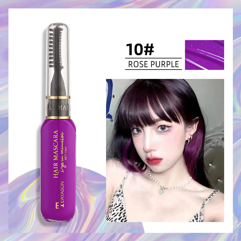 Disposable hair dye
