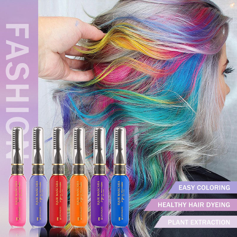 Disposable hair dye