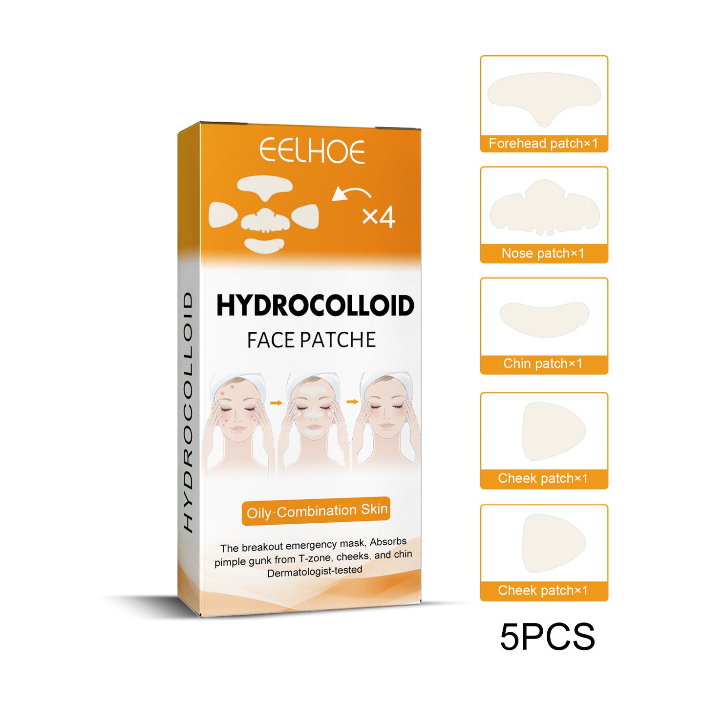 The nose acne patch