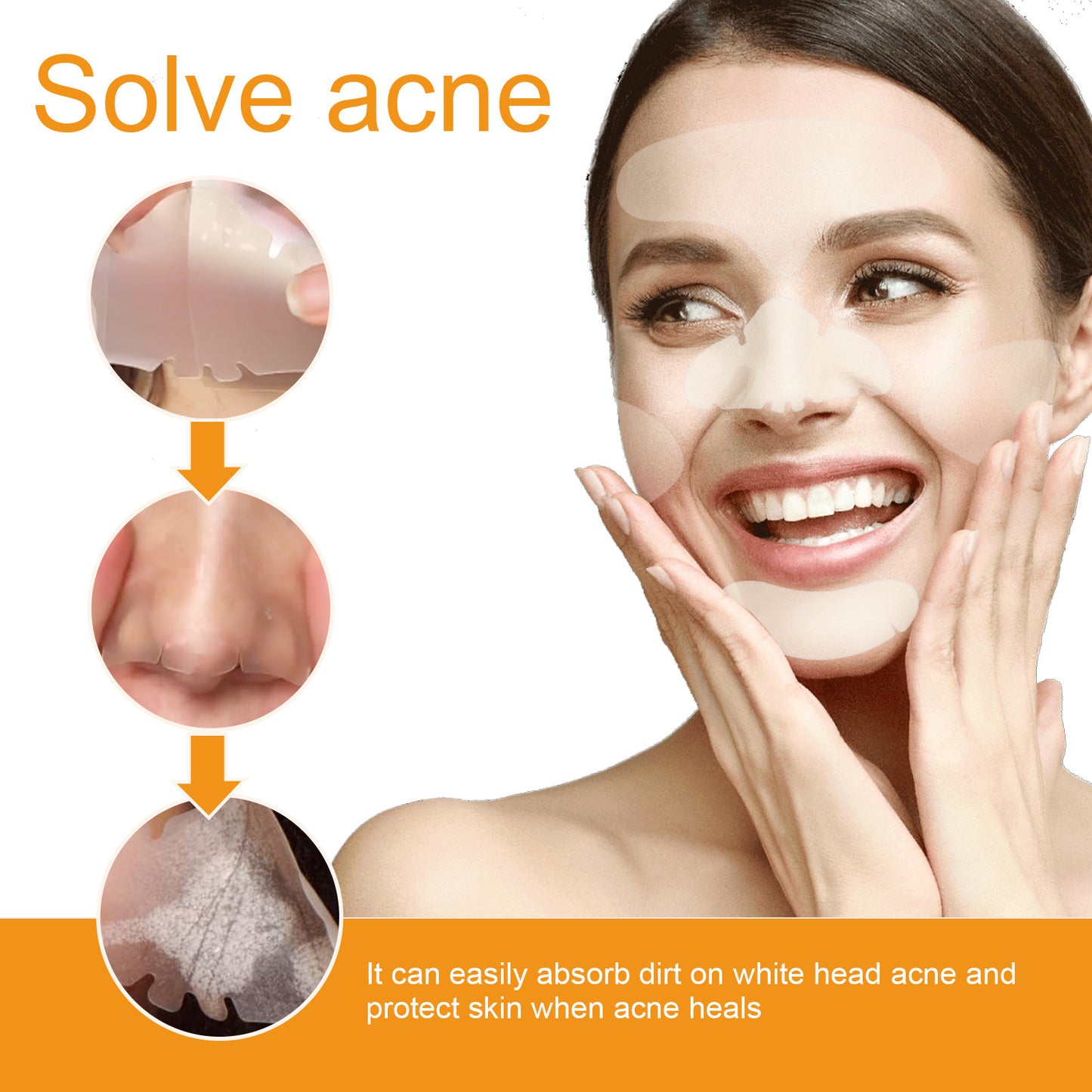 The nose acne patch
