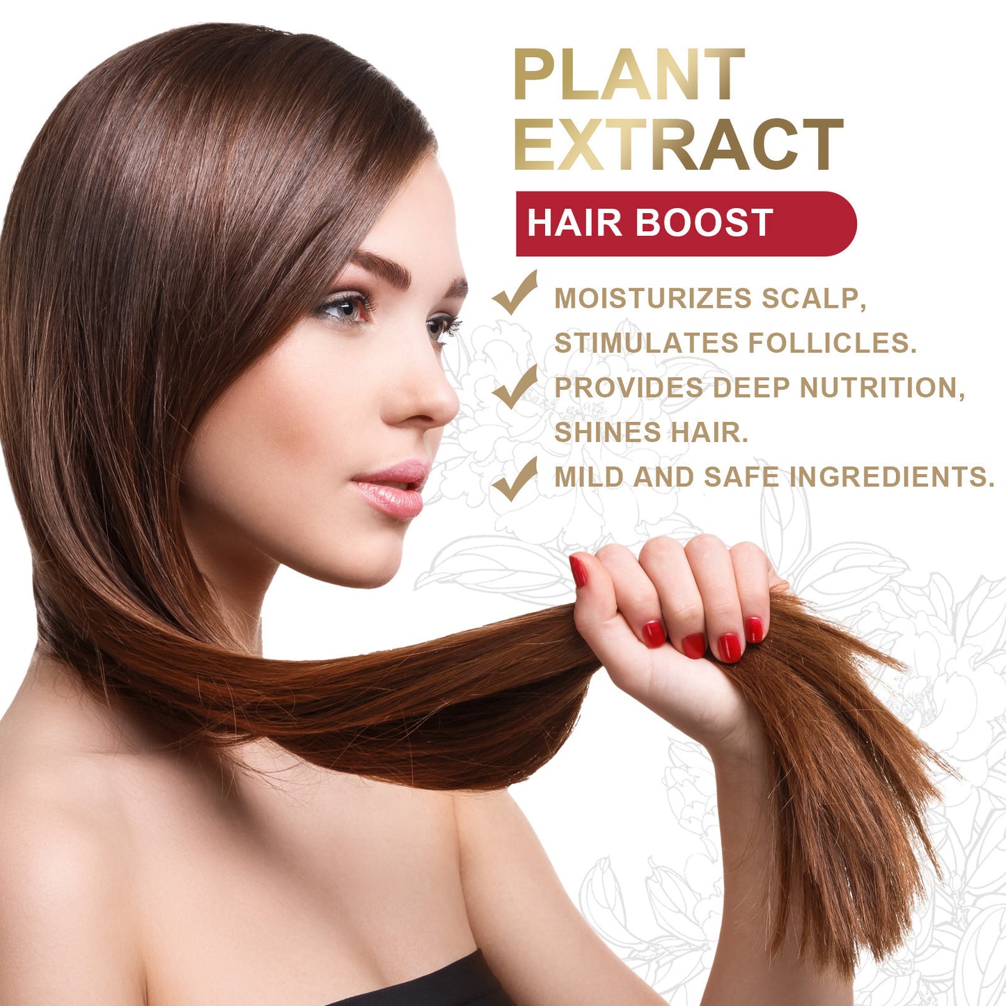 Thick hair essential oil