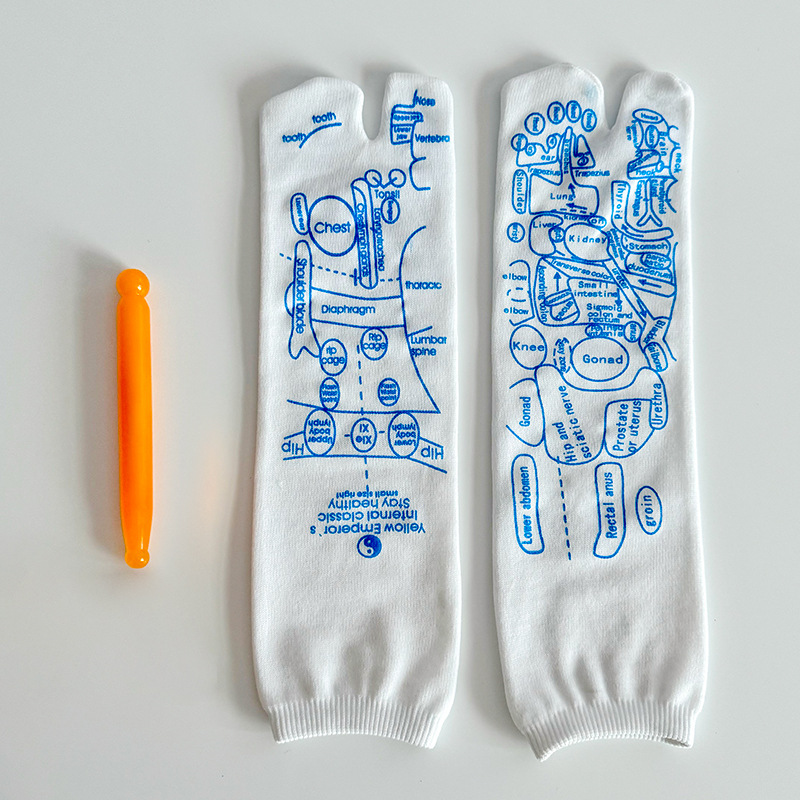 Foot acupoint meridian socks