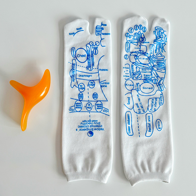 Foot acupoint meridian socks