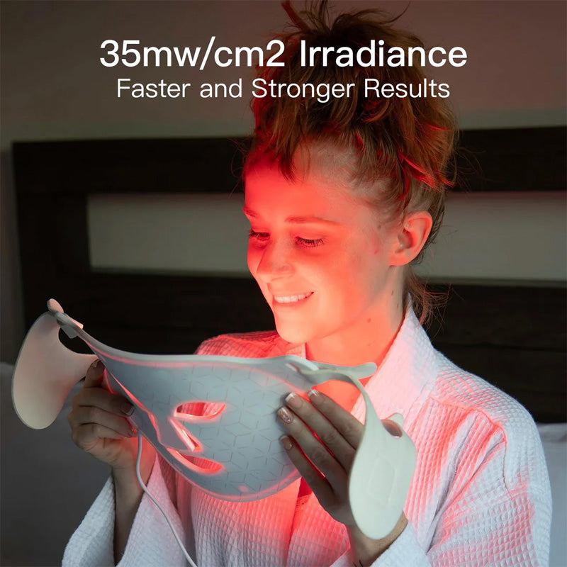 Silicone photorejuvenation beauty instrument