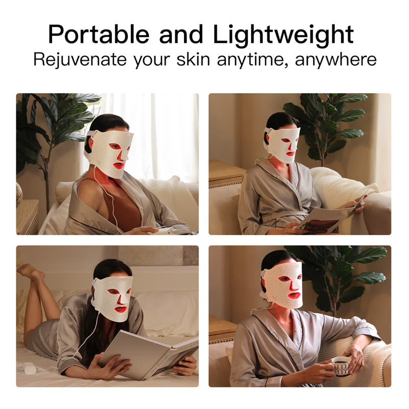 Silicone photorejuvenation beauty instrument