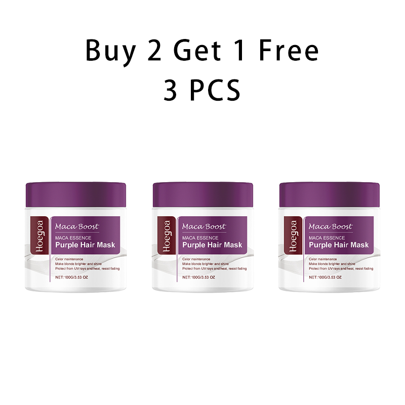 Purple Smooth Hair Mask
