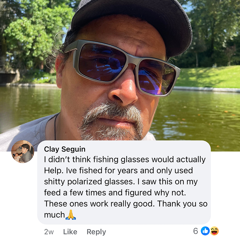 Fishing polarized sunglasses