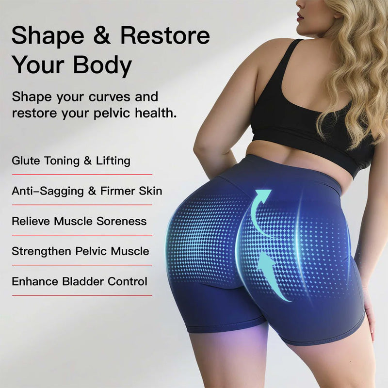 Smart shaping hip-lifting tights high waist pants