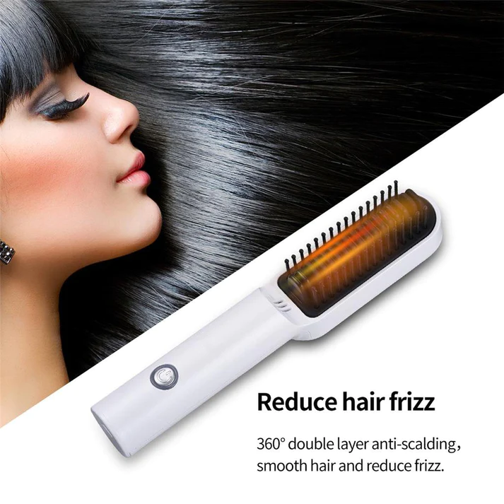 PHAIVEIA Wireless Hair Straightener Comb
