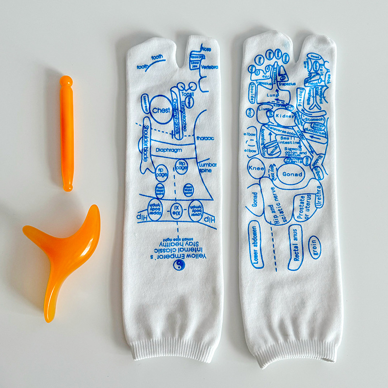 Foot acupoint meridian socks
