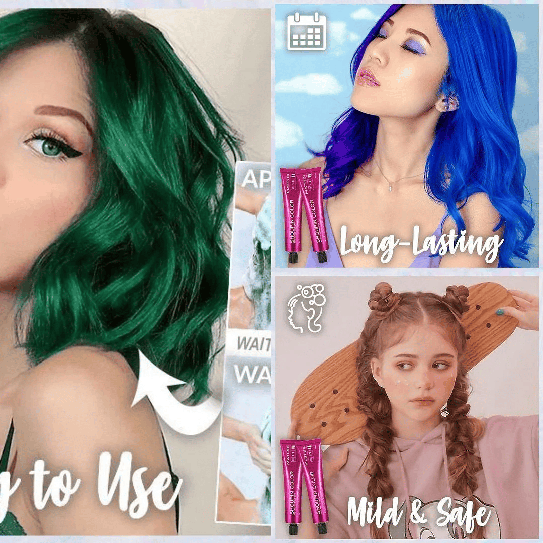 (🔥Last Day Promotion- SAVE 50% OFF)No Bleaching Hair Nourishing Coloring Hair Dye