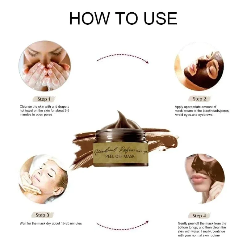 🔥Last Day 50% Off🔥 Pro-Herbal Refining Peel-Off Facial Mask