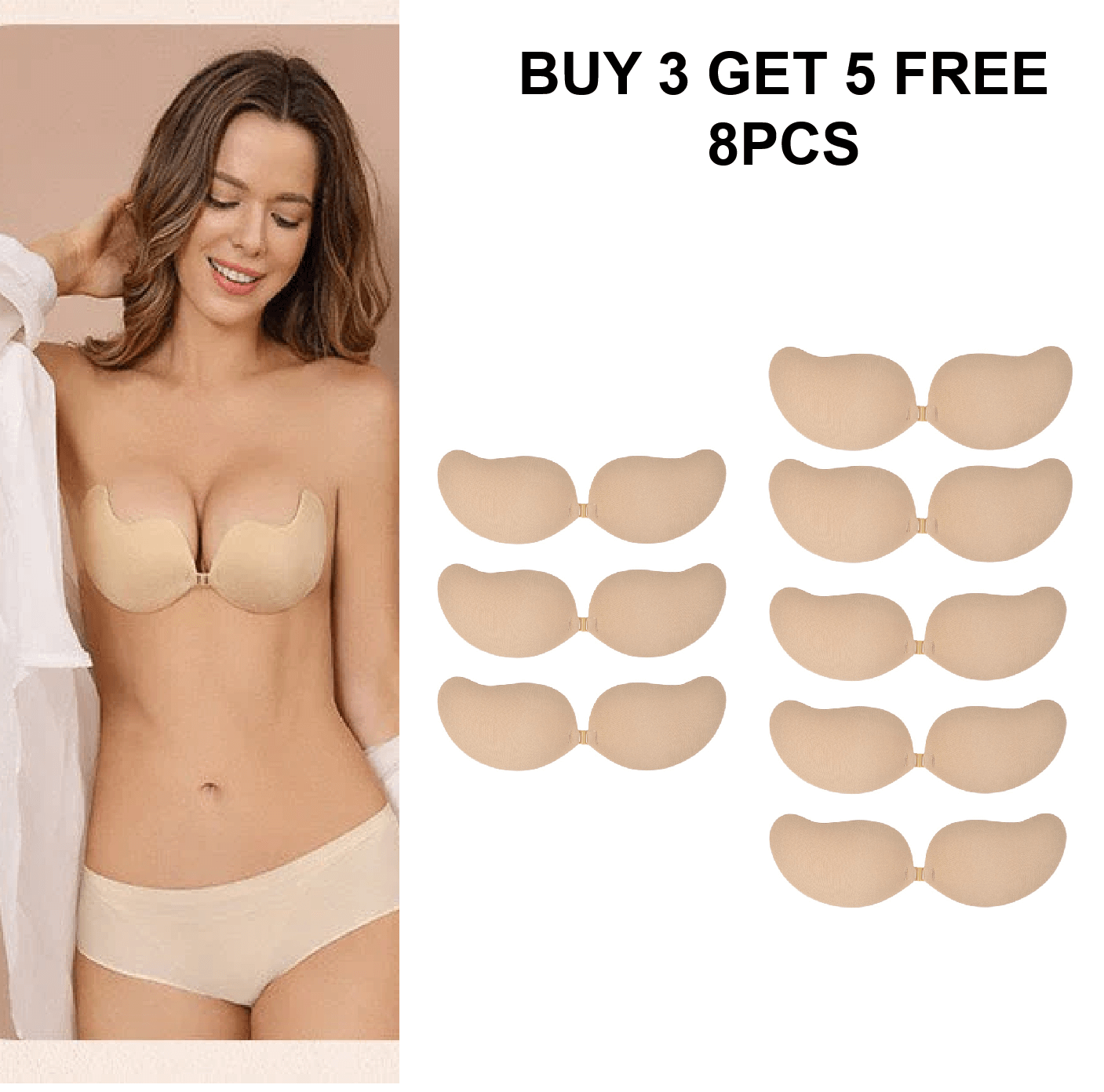 Push-Up Strapless(Buy 1 get 1 free)