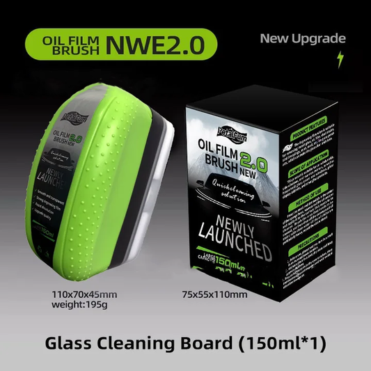 Strong degreasing glass cleaner