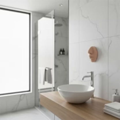 Nose-shaped soap dispenser