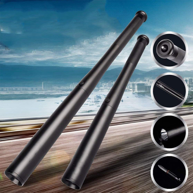Multi-functional self-defense baseball light