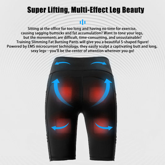 Smart shaping hip-lifting tights high waist pants
