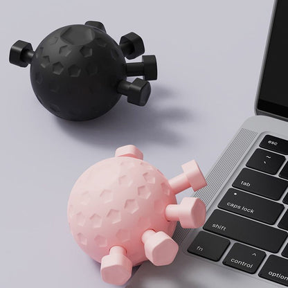 Hand exercise decompression grip ball