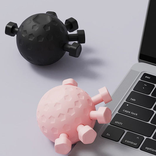 Hand exercise decompression grip ball