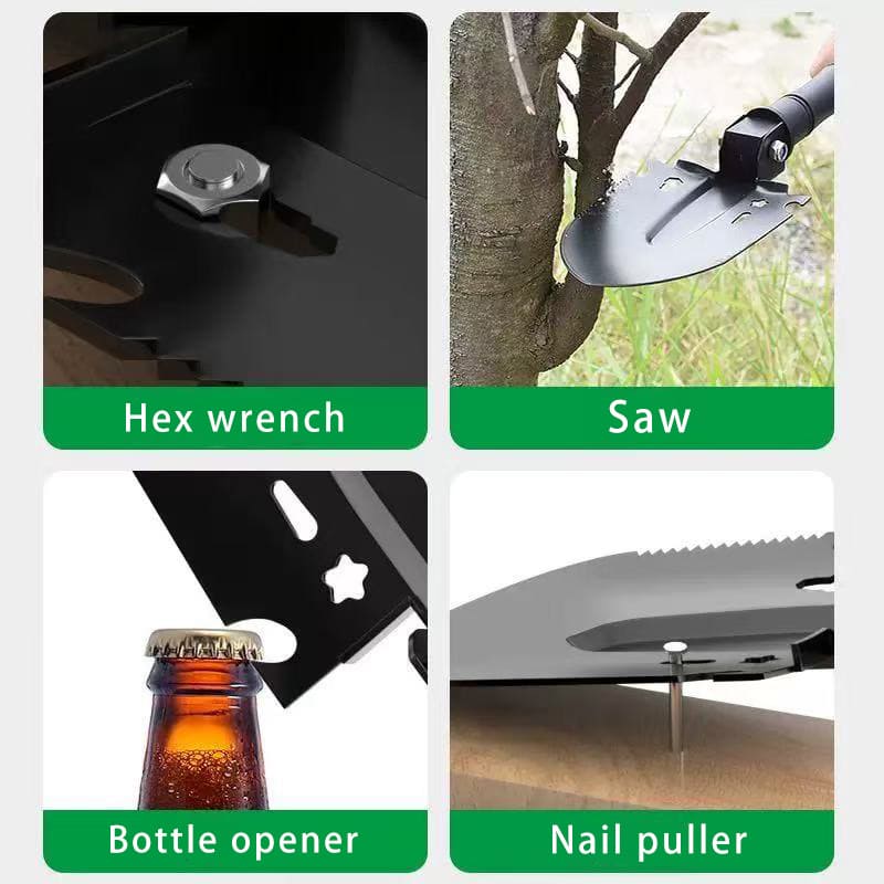Multifunctional Outdoor Armored Shovel