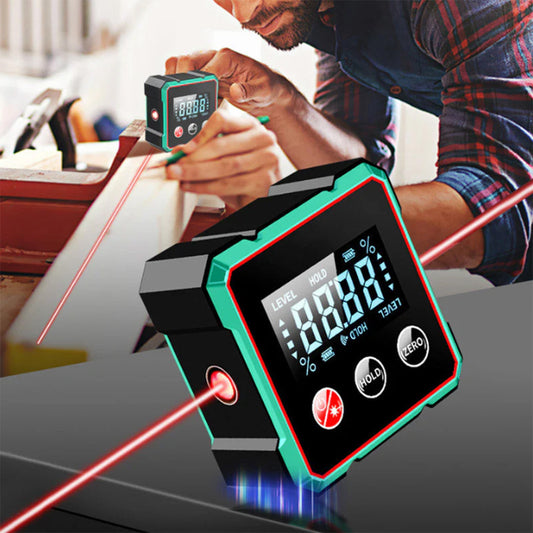 Electronic laser angle measuring instrument