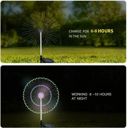 ✨2023 HOT SALE-60% OFF 🔥 - Waterproof Solar Garden Fireworks Lamp