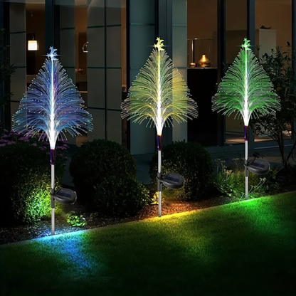 🔥Christmas Promotion 60% off - 🎄7 Color Changing Solar Christmas Trees Lights🎄