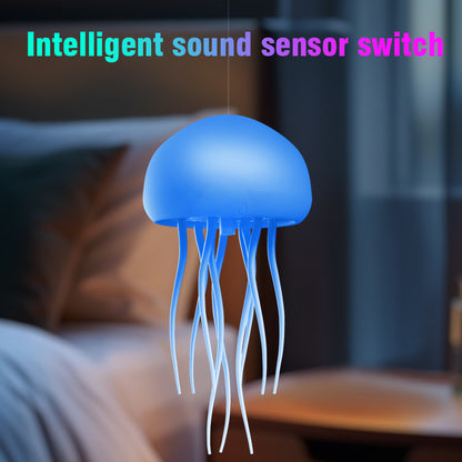 Jellyfish suspended creative night light