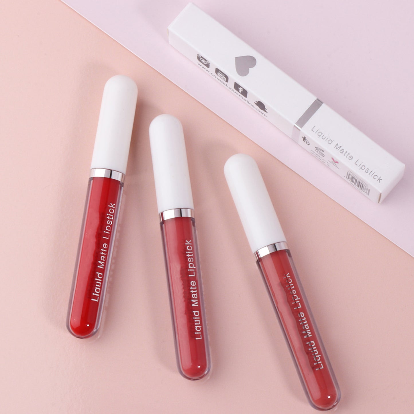 18 colors of matte waterproof long-lasting lipstick