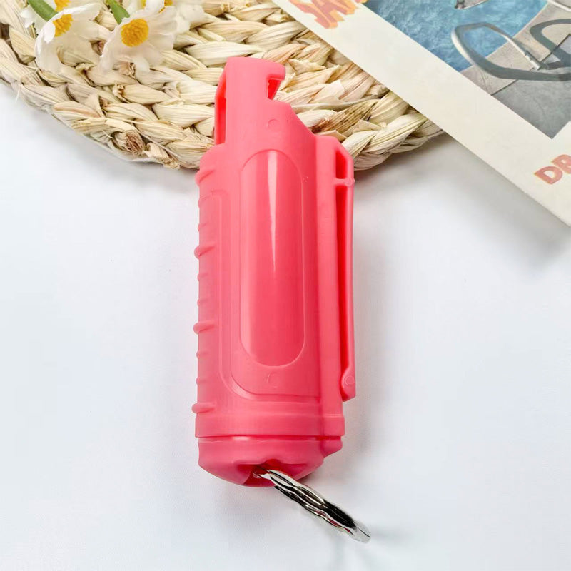 Portable Keychain Squeeze Bottle Charm