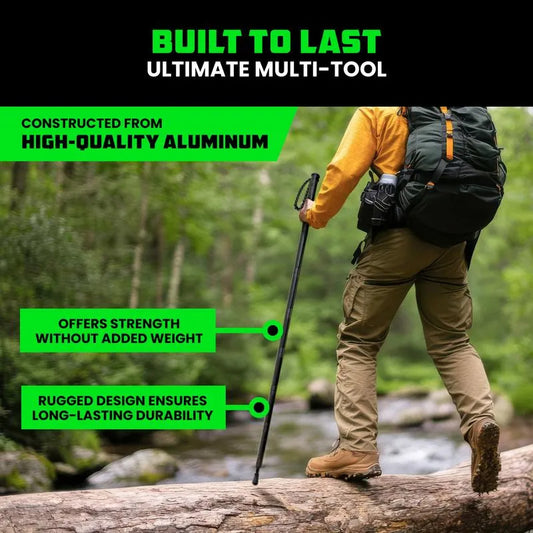 Multi-functional outdoor trekking poles