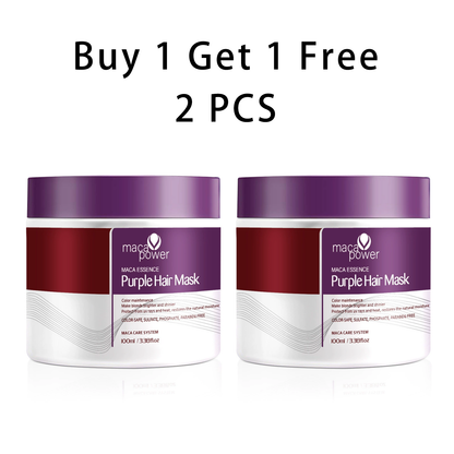 Purple Smooth Hair Mask