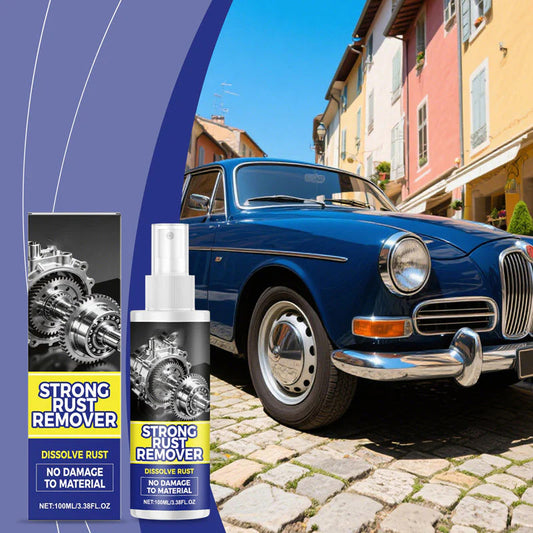 Multi-effect rust remover spray