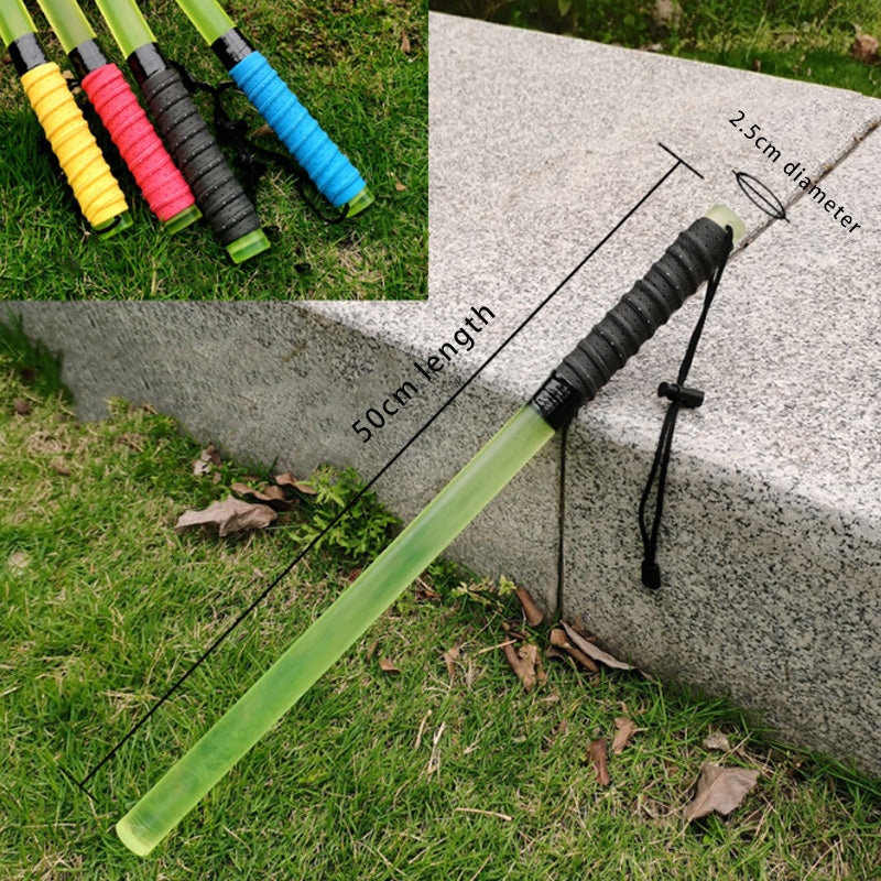 Car self-defense soft rubber plastic stick