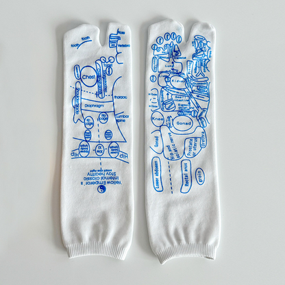 Foot acupoint meridian socks