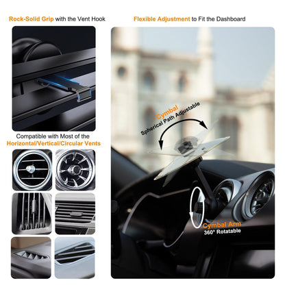 New car air outlet drum cymbal