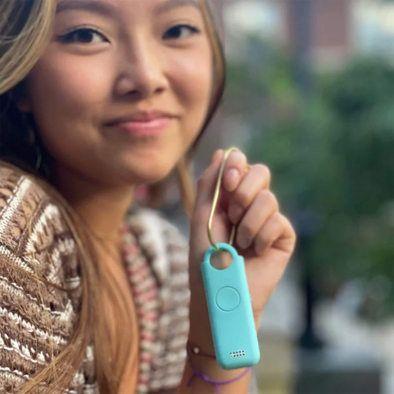 Rechargeable anti-wolf flashing alarm