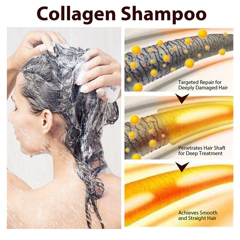 Collagen hair shampoo